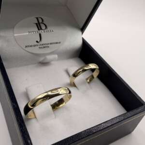 Par argollas de matrimonio