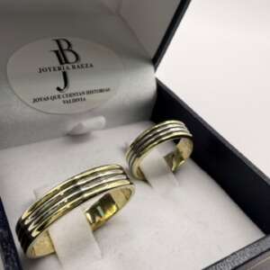 Par argollas matrimonio MD-12