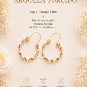 Aros Argolla torcido
