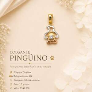 Colgante pinguino