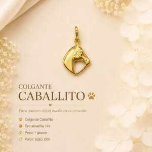 Colgante caballito
