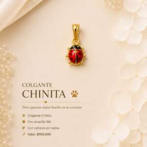 Colgante chinita