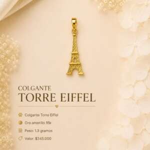Colgante torre eiffel