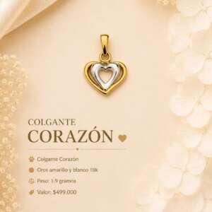 Colgante corazón