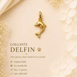 Colgante delfin