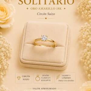 Anillo solitario