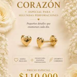 Aros corazón