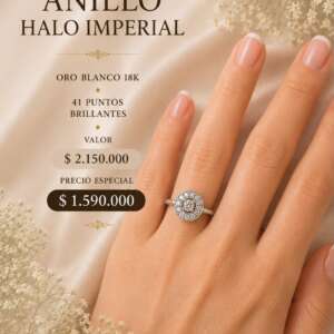 Anillo halo imperial