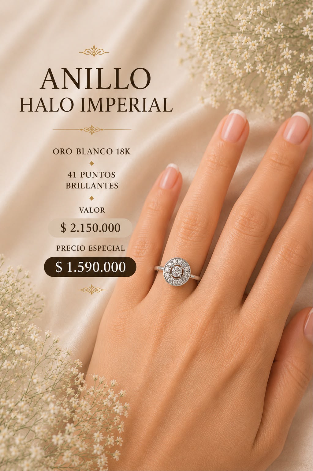 Anillo halo imperial