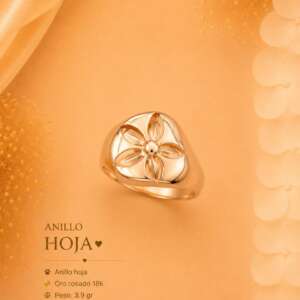 Anillo Hoja